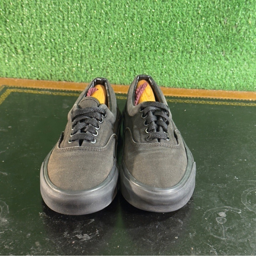 Vans Black Canvas TC7H Women’s Size 8 - Picture 2 of 6